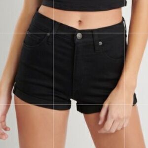 Garage High Waisted Denim Shorts